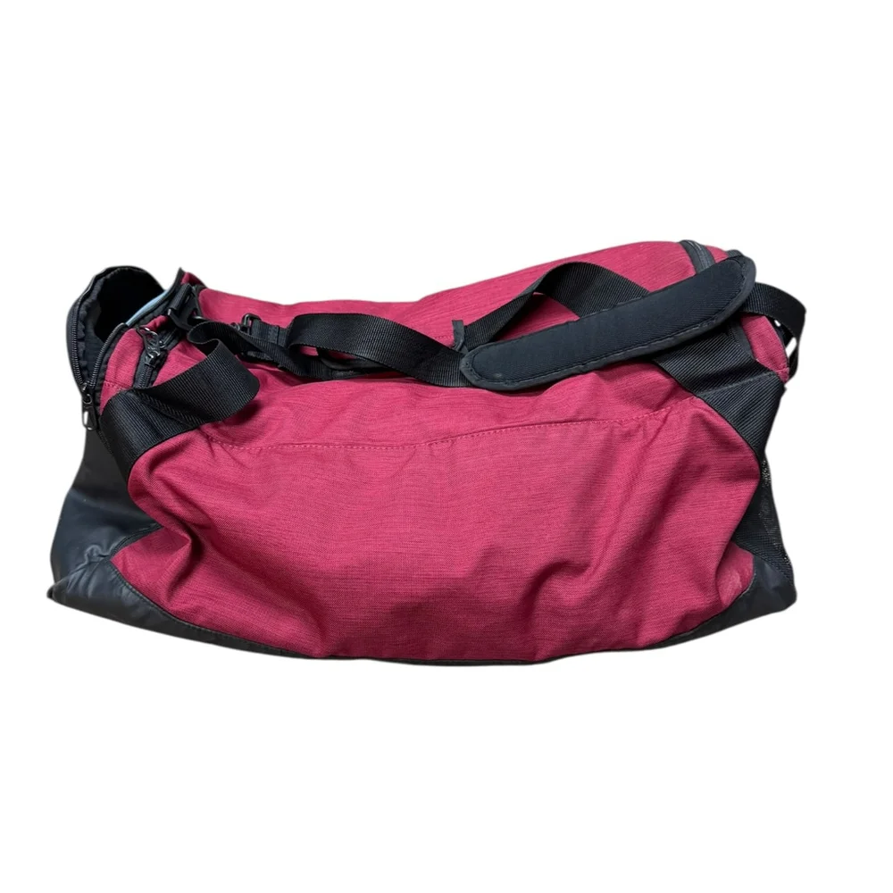 Nike Red and Black Duffel Bag Large